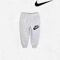 나이키 엠보 FLC 조거 팬츠 연그레이 3-7세 A254PT167P 2477383