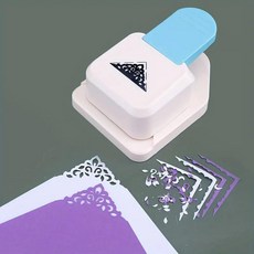 엠보싱 모서리 코터 건물 고정 문양 공예 정밀 테두리, 1개, 레이스