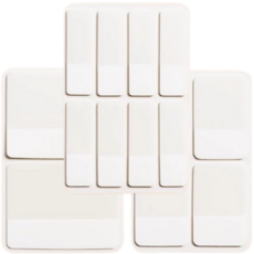 블리키 화이트 인덱스 북마크 스티커 메모지 3종, 1세트