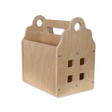 비브랜드 유아용 책장 양면 2단 나무 몬테소리 책꽂이 아기 보육실 침실 정리함, 01. 에이