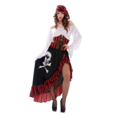 成年女性性感海盜萬聖節日服裝角色扮演服裝