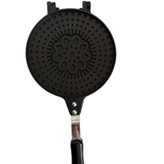 雞蛋捲模具 霜淇淋蛋筒模具 蛋糕西點餅乾烤盤, 花型蛋捲17cm