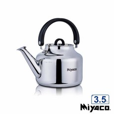 米雅可 品味316不銹鋼笛音茶壺3.5L (笛音壺 水壺 開水壺 熱水壺 不鏽鋼壺 台灣製造), 1個