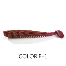 Supercontinent A 낚시 미끼 5cm 인공 Wobblers 소프트 Shad 잉어 실리콘, 26 F 1, 04 80mm 10pcs