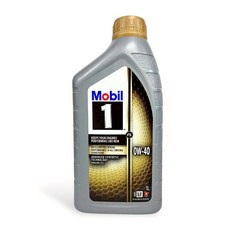Mobil 1 0W-40 全合成引擎機油，卓越保護，提升燃油經濟性, 1個, 1L