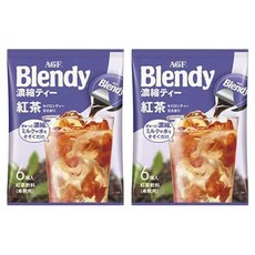 AGF 濃縮錫蘭紅茶 甜味濃縮液 6入, 2個