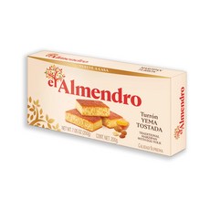 엘 알멘드로 구운 계란 노른자 투론 (예마 토스타다) 7oz (200 El Almendro Toasted Egg Yolk Turron (Yema Tostada) 7oz (200 G, 1개