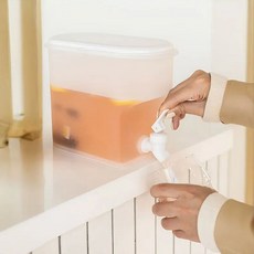 워터디스펜서 냉장고 물통 카페 디스펜서 물 음료 3L
