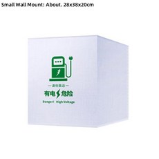 범용 전기 자동차 충전기 스테이션 레인 커버 보호대 대부분의 야외 EV 태양 UV 보호, Small Wall Mount, China Mainland