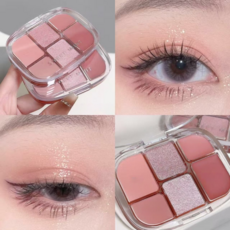 다기능 섀도우팔레트 멀티유즈 팔레트 섀도우 하이라이터 블러셔 펄 매트 펄 톤업, 2개, 02#말린장미