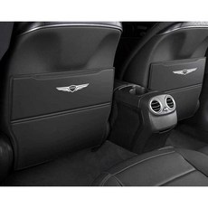 제네시스 킥매트 G80 시트커버 GV80 뒷좌석, 1개, G80 (좌석 킥방지 패드) 블랙