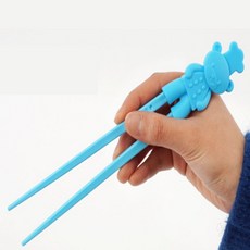 다온샵 연습용 젓가락 아이젓가락, 블루