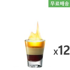 12p BOX 오션글라스 솔로 더블 샷글라스 60ml P00110 더블샷잔, 12개