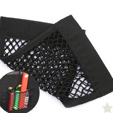차량 트렁크 내부 짐 고정용 그물망 수납 정리 도구 메쉬 소품 보관 차내 적재물, 1개