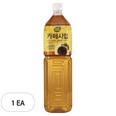 롯데웰푸드 카페 시럽, 1개, 1.5L