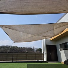 osshop 옥상 차광막 테라스 그늘막 1m 2m 3m 4m 5m, 테라스그늘막 폭 1m - 길이 2m