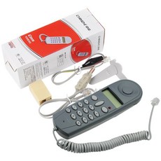 興順高科B258 來電顯示查線機 免提查話機 電信鐵通網通 線路檢修用, 1個, 藍灰色C019