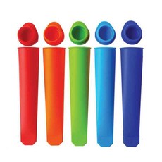 늘쎗트 레인보우 실리콘 아이스크림 몰드 얼음틀, 5아이스몰드블루