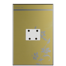 아이언골드 매입형 전화 통신 콘센트 4P, 상세페이지 참조