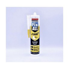 접착실리콘 수달 픽스올 터보 290ml 백색, 1개