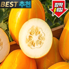 [한정특가] 20Brix 초고당도 가정용 성주 꿀참외, 1박스, 2kg(혼합과)
