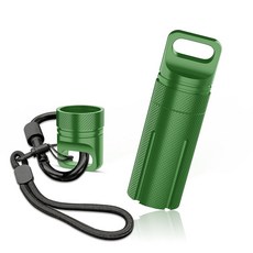 업그레이드 휴대용 보호 케이스 YUBIKEY 5 완벽하게 /5C NFC와 충격 암호화폐 케이스 방수 호환 및 지갑 콜드 방지, Large, 초록색.