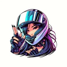 어두운 오토바이 스티커 자동차 장식 비닐 데칼, G. style-5, 2. 15CM