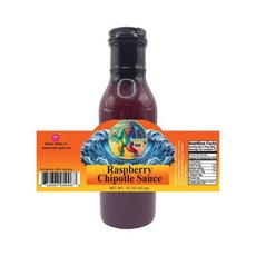 Beachsquatch 라즈베리 치폴레 소스 532.3ml(18온스) 202498, 19 ounces