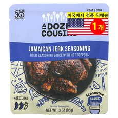 A Dozen Cousins 자메이카 저크 시즈닝 미디엄 허브 향신료 85g 1개
