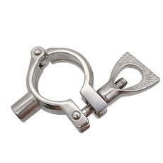 진공 퀵클램프 힌지클램프 및 힌지 숨겨진 너트 클램프 ss304 1/2 φ12.7, 1개, 맞춤형 φ24 다리 없음