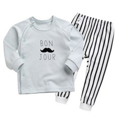 그린베베 영유아 봄가을용 봉쥬 양면내의