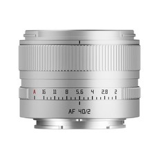 TTArtisan AF 40mm F2 E E 마운트 풀 사이즈 단초점 렌즈 (·메이커 2년 보증 첨부)