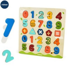 MIDEER 숫자배우기 자석보드 KMD2048 공부놀이 교육완구 자석놀이 언어숫자 학습 보드판 dew+046kq
