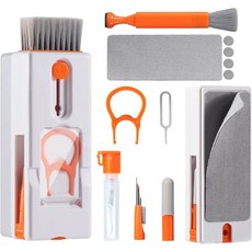 비나보 11종 키보드 청소 키트 클리너 브러시 도구 에어팟 아이패드 호환 헤드폰 폰 카메라 노트북 컴퓨터, 비나보 11종 키보드 청소 키트 클리너 브러시 도구 에