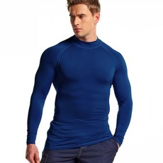 테슬라 남성 긴팔 모크넥 래쉬가드 TM-MSR19