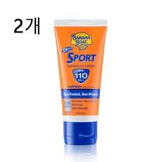 바나나보트 스포츠 울트라 SPF100 선크림, 2개, 90ml