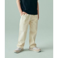 MUSINSA STANDARD KIDS 레귤러 핏 밴딩 치노 팬츠 [크림] 418903