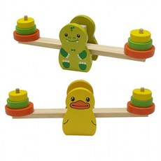 D.S mall시소놀이[목각시소]KC인증제품/목각교구/원목교구/낚시놀이/교육용교구/어린이집/유치원[주경], 1개, 공룡