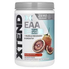 EAA必需胺基酸粉血橙味, 340g, 1罐