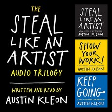 아마존평점4.5+ 미국출고 189222 The Steal Like an Artist Audio Trilogy: How to Be Creative Show Your Work, 아마존평점4.5+ 미국출고 189222 The Stea