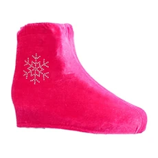 아이스 스케이팅 피겨 스케이트 커버 하키 조정 보호 펑크 방지 확장 슬리브, 3. S