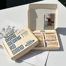 동성로샌드 대구여행선물 버터샌드 4구(버터카라멜+딸기우유+카페오레+파인애플), 1박스, 140g