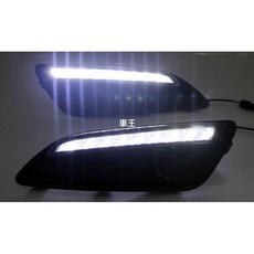 福特 FORD FIESTA 日行燈 晝行燈 帶轉向 霧燈改裝, 1個