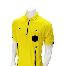 Smitty | SOC-900 옐로우 축구 공무원 저지 반소매 심판 공식 … (XL), XL