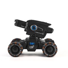 RC 자동차 물폭탄 탱크 제스처 컨트롤 센서 물총 게임 배틀 키덜트 장난감, 공식 표준, 배틀 블랙+체성감각 시계+고글