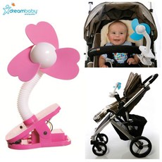 제삼오스토어 유모차선풍기 핑크 작은바람기기 열기완화템 아기케어아이템 가정휴대아이템