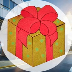 선물상자 4.5T 10개입 연결구멍X 어린이창작교구 어린이집미술 미술놀이 방과후놀이 우드아트 공예재료