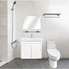 MOEN衛浴套餐組六件式組合，金級省水馬桶，美國暢銷面盆龍頭，新北五股cerax, 30CM