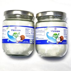 비엣코코 엑스트라 버진 코코넛오일, 2개, 200ml