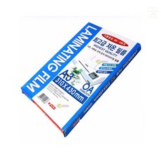 구니스토어 코팅필름 A3 100장 문서코팅 투명코팅 A4코팅